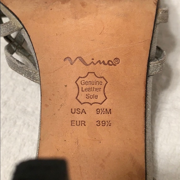 Nina Silver Sparkly heels - Picture 6 of 6